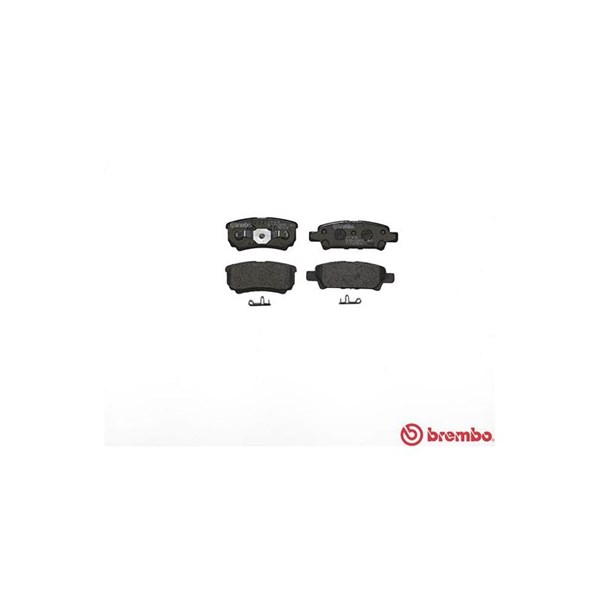Bromsbeläggsats, Bakaxel BREMBO