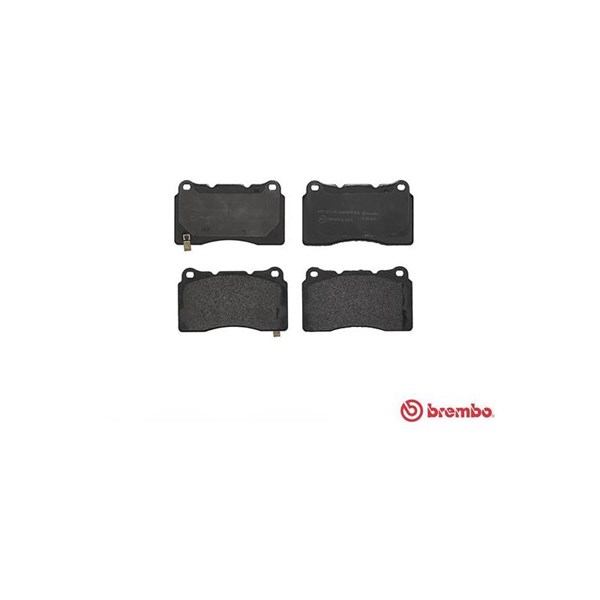 Bromsbeläggsats, Framaxel, Bakaxel Brembo P 54 039 BREMBO