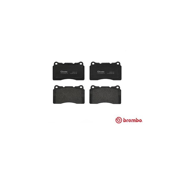 Bromsbeläggsats, Framaxel Brembo P 54 040 BREMBO