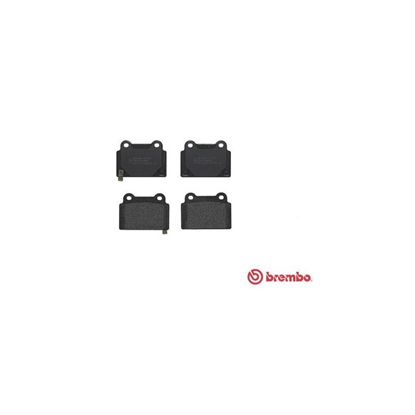 Bromsbeläggsats, Bakaxel Brembo P 54 052 BREMBO