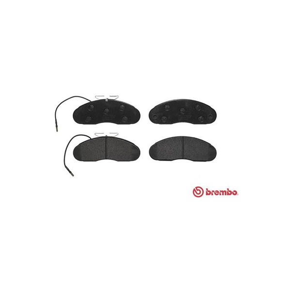 Bromsbeläggsats, Framaxel Brembo P 56 019 BREMBO
