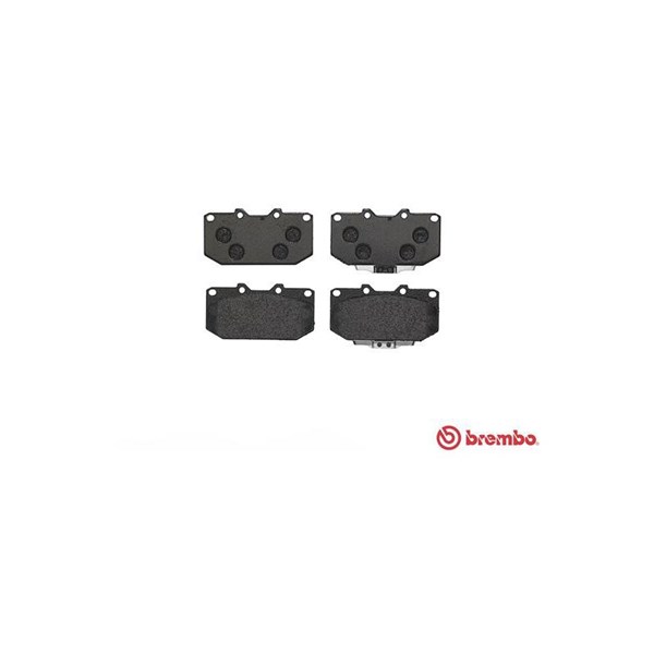 Bromsbeläggsats, Framaxel BREMBO
