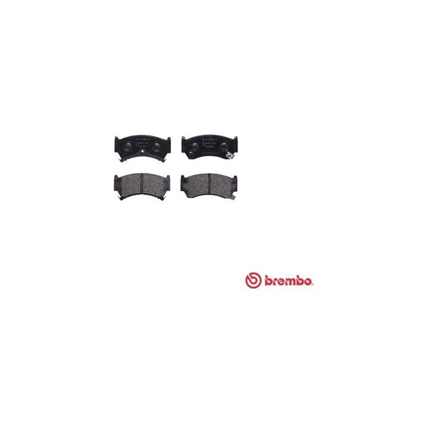 Bromsbeläggsats, Framaxel Brembo P 56 026 BREMBO