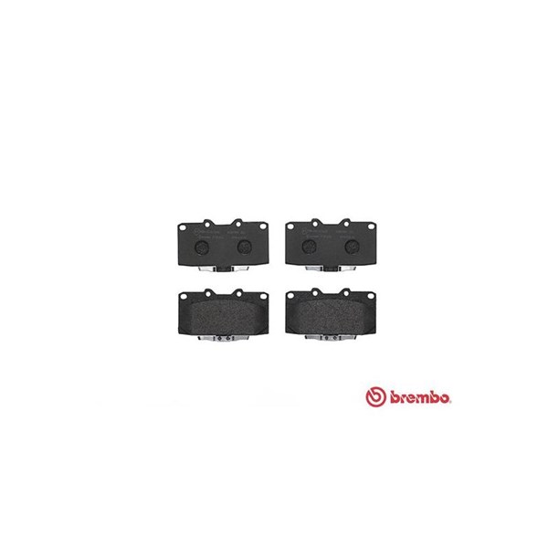 Bromsbeläggsats, Framaxel Brembo P 56 034 BREMBO