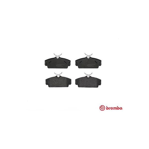 Bromsbeläggsats, Framaxel Brembo P 56 036 BREMBO