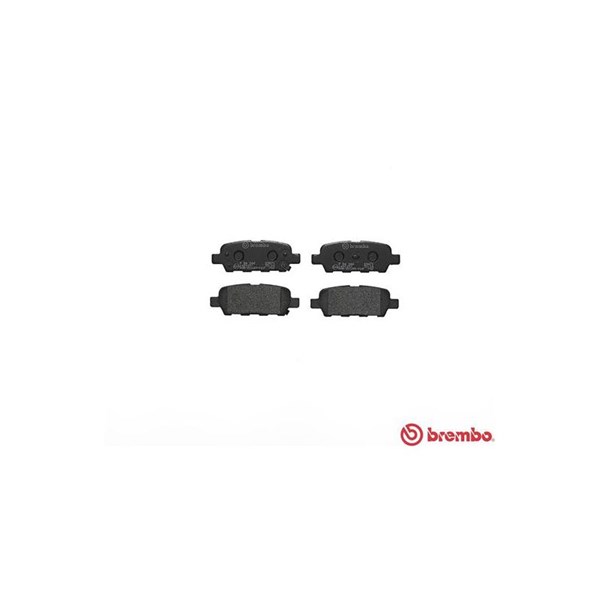 Bromsbeläggsats, Bakaxel BREMBO