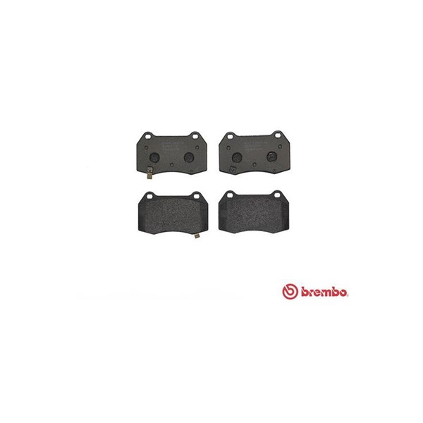 Bromsbeläggsats, Framaxel Brembo P 56 047 BREMBO