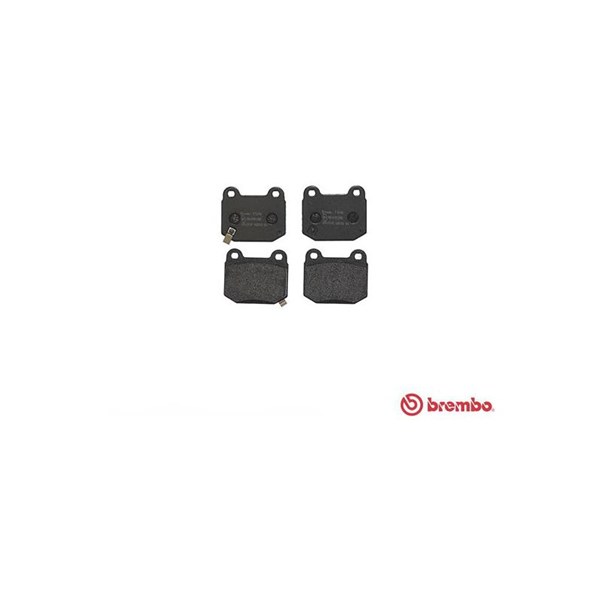 Bromsbeläggsats, Bakaxel Brembo P 56 048 BREMBO