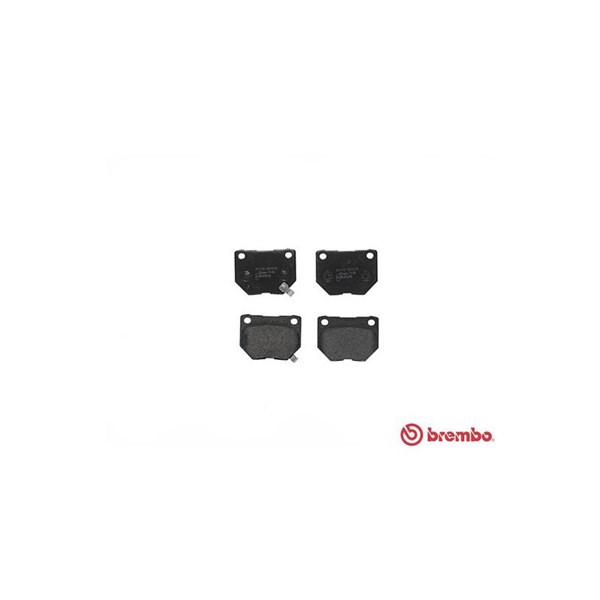 Bromsbeläggsats, Bakaxel Brembo P 56 054 BREMBO