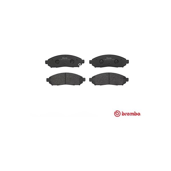 Bromsbeläggsats, Framaxel BREMBO