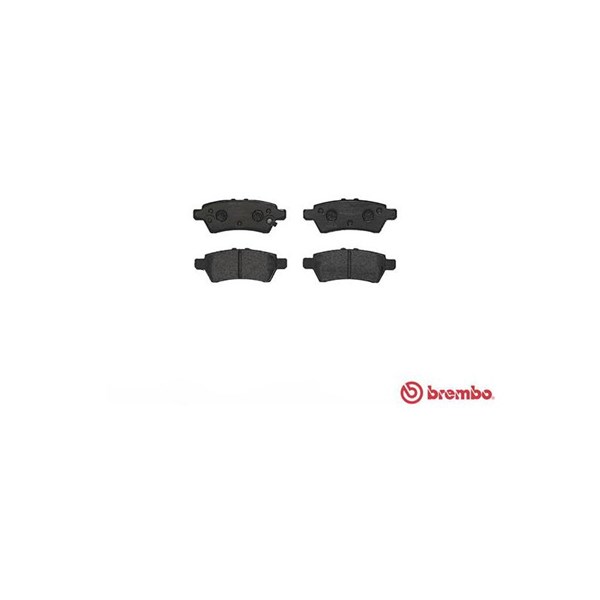 Bromsbeläggsats, Bakaxel Brembo P 56 060 BREMBO