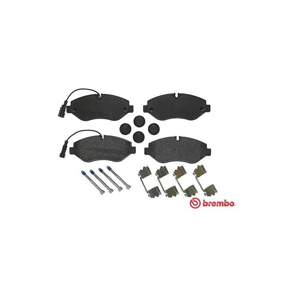 Bromsbeläggsats, Framaxel Brembo P 56 066 BREMBO