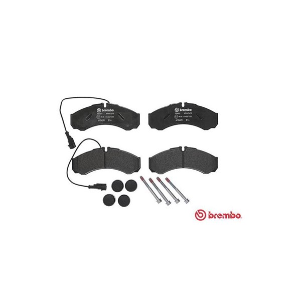 Bromsbeläggsats, Bakaxel Brembo P 56 069 BREMBO