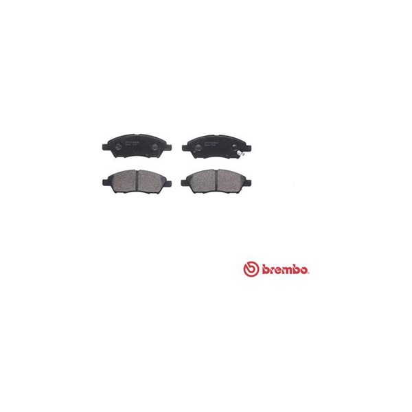 Bromsbeläggsats, Framaxel Brembo P 56 070 BREMBO