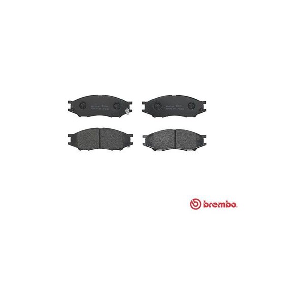 Bromsbeläggsats, Framaxel Brembo P 56 083 BREMBO