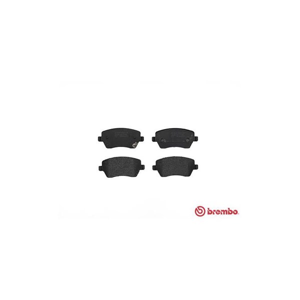 Bromsbeläggsats, Framaxel Brembo P 56 086 BREMBO