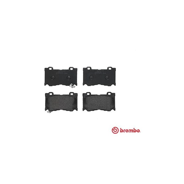 Bromsbeläggsats, Framaxel Brembo P 56 089 BREMBO