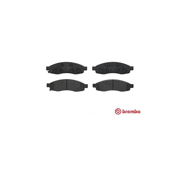 Bromsbeläggsats, Framaxel Brembo P 58 001 BREMBO