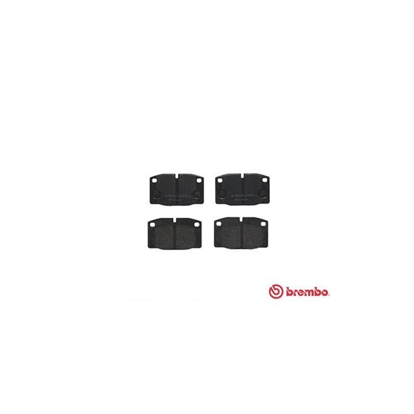 Bromsbeläggsats, Framaxel Brembo P 59 005 BREMBO