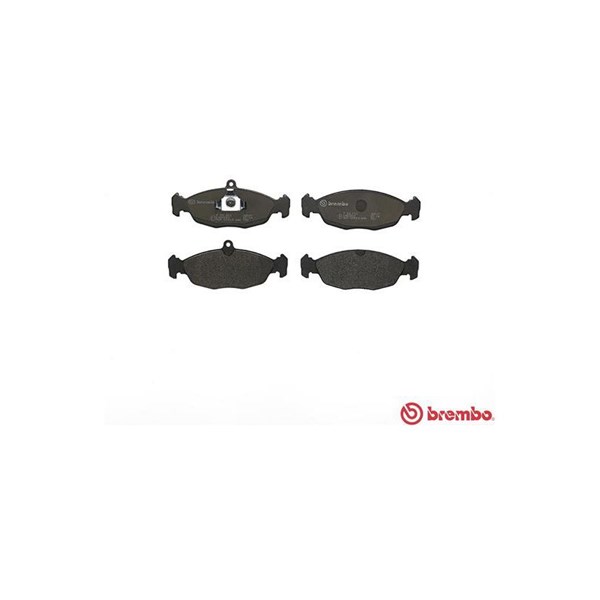 Bromsbeläggsats Solid, Framaxel, Bakaxel Brembo P 59 011 BREMBO