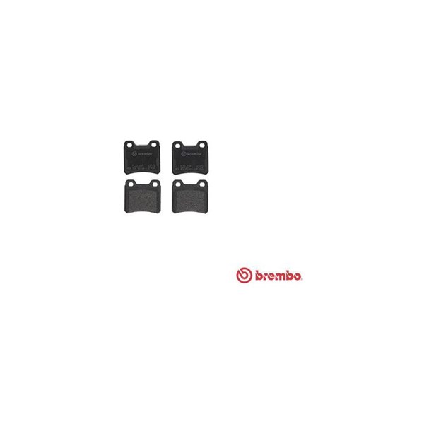 Bromsbeläggsats, Bakaxel Brembo P 59 018 BREMBO