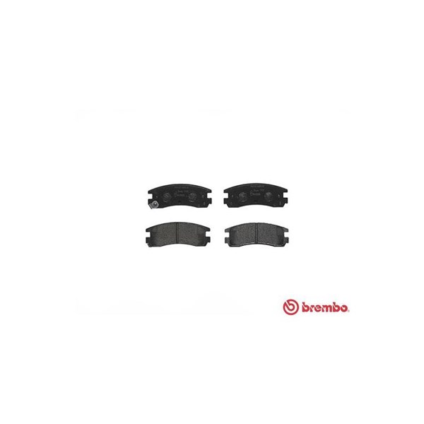 Bromsbeläggsats, Bakaxel Brembo P 59 027 BREMBO