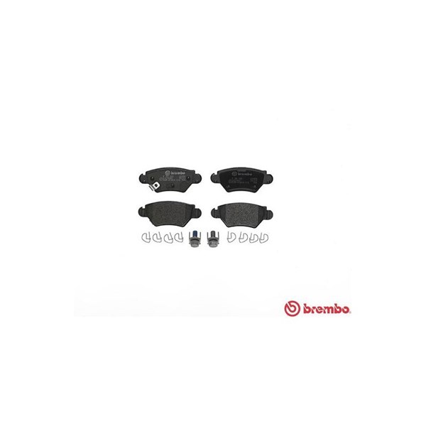 Bromsbeläggsats, Bakaxel Brembo P 59 031 BREMBO