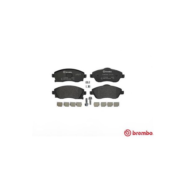 Bromsbeläggsats, Framaxel Brembo P 59 036 BREMBO