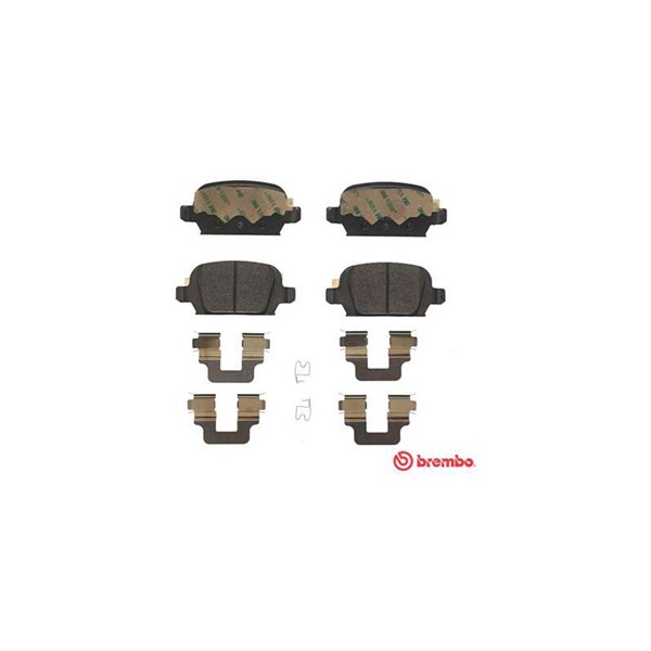 Bromsbeläggsats, Bakaxel Brembo P 59 037 BREMBO