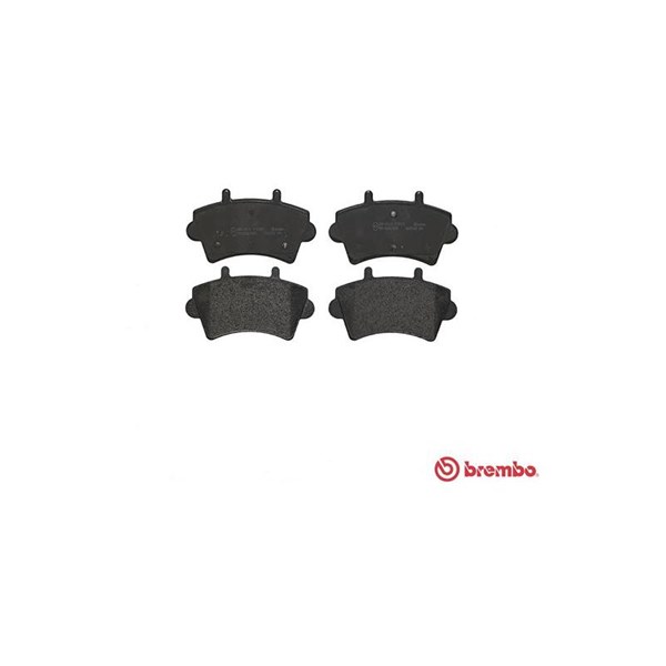 Bromsbeläggsats, Framaxel BREMBO