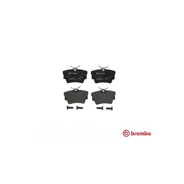 Bromsbeläggsats, Bakaxel BREMBO