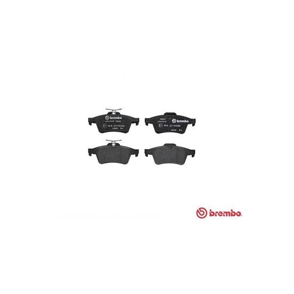 Bromsbeläggsats, Bakaxel BREMBO