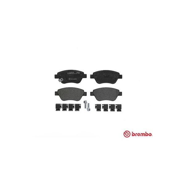 Bromsbeläggsats, Framaxel Brembo P 59 051 BREMBO
