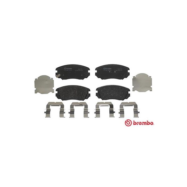 Bromsbeläggsats, Framaxel Brembo P 59 054 BREMBO