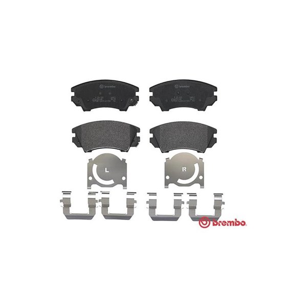 Bromsbeläggsats, Framaxel Brembo P 59 055 BREMBO