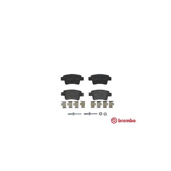 Bromsbeläggsats, Bakaxel Brembo P 59 057 BREMBO