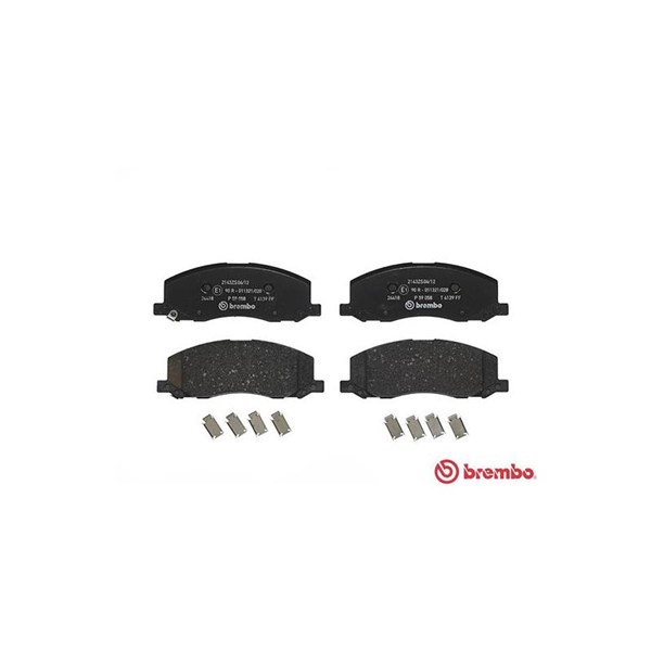Bromsbeläggsats, Framaxel Brembo P 59 058 BREMBO