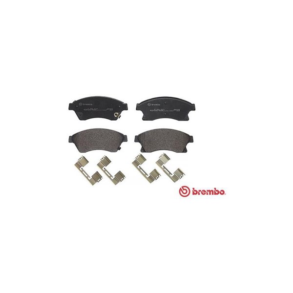 Bromsbeläggsats, Framaxel Brembo P 59 076 BREMBO