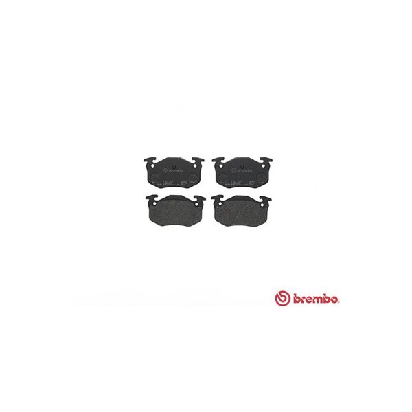 Bromsbeläggsats, Bakaxel Brembo P 61 032 BREMBO