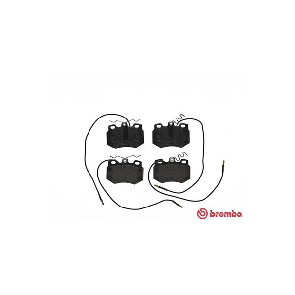 Bromsbeläggsats, Framaxel Brembo P 61 041 BREMBO