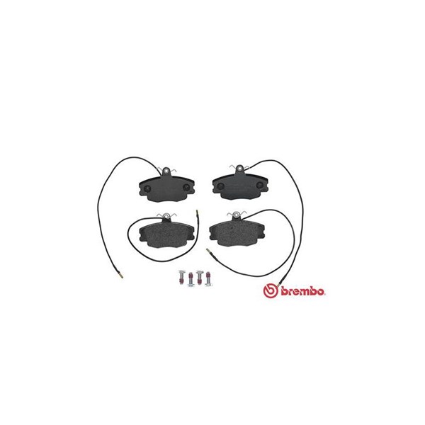 Bromsbeläggsats, Framaxel Brembo P 61 043 BREMBO