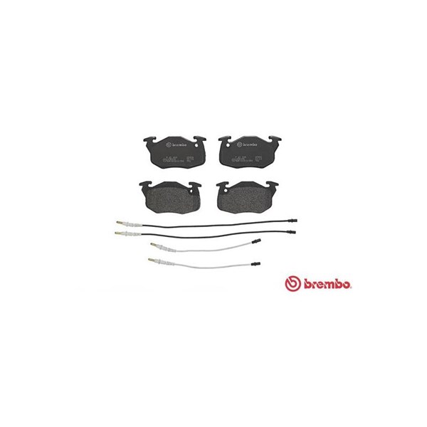 Bromsbeläggsats Solid, Framaxel Brembo P 61 044 BREMBO