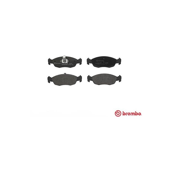 Bromsbeläggsats Ventilerad, Framaxel Brembo P 61 051 BREMBO