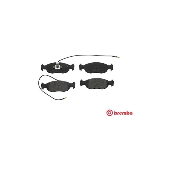 Bromsbeläggsats, Framaxel Brembo P 61 054 BREMBO