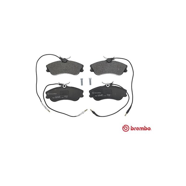 Bromsbeläggsats Solid, Framaxel, Bakaxel Brembo P 61 060 BREMBO