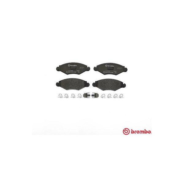 Bromsbeläggsats, Framaxel Brembo P 61 063 BREMBO