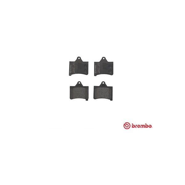 Bromsbeläggsats, Bakaxel BREMBO