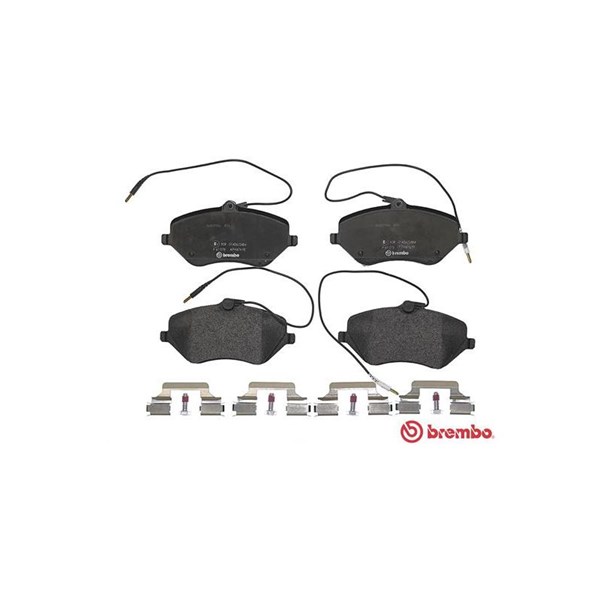 Bromsbeläggsats, Framaxel Brembo P 61 078 BREMBO
