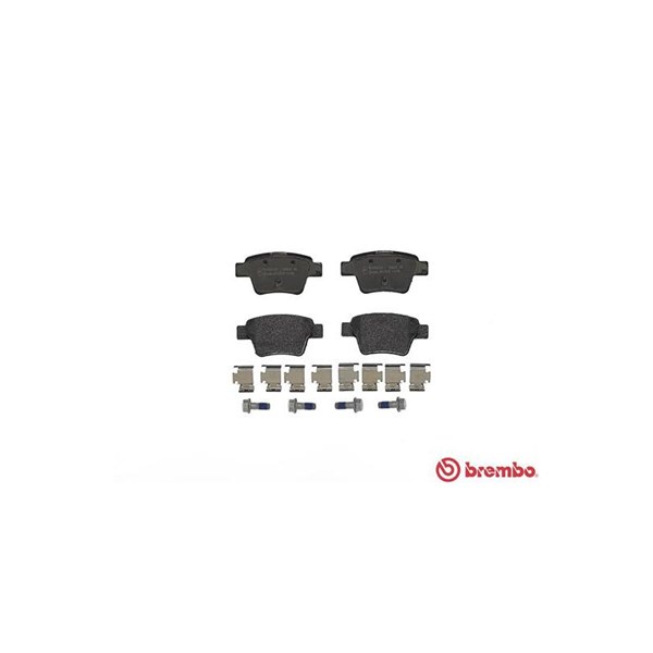 Bromsbeläggsats, Bakaxel Brembo P 61 080 BREMBO