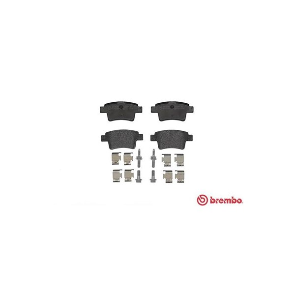 Bromsbeläggsats, Bakaxel Brembo P 61 085 BREMBO